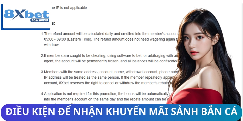 Những điều khoản cơ bản để nhận khuyến mãi