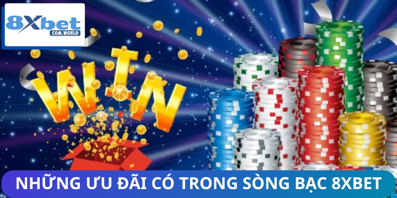 Giới thiệu phần thưởng ưu đãi từ sòng bạc trực tuyến 8XBET
