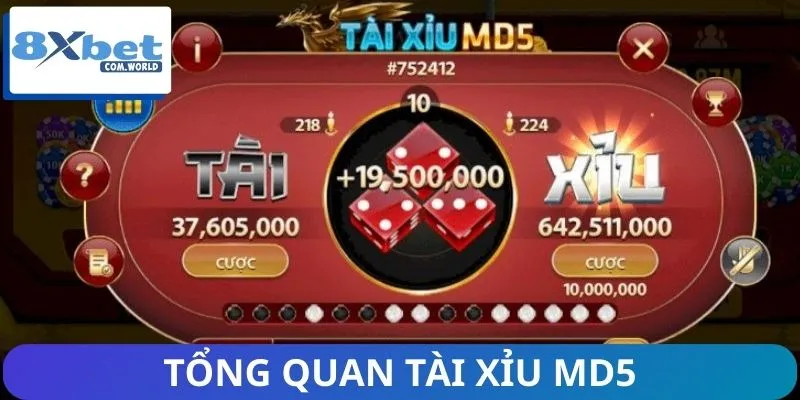 Ưu thế vượt trội dành cho người chơi tại sảnh Tài Xỉu MD5