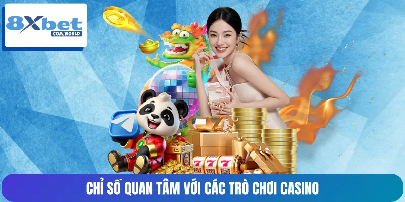 Chỉ số top game casino được quan tâm nhiều nhất